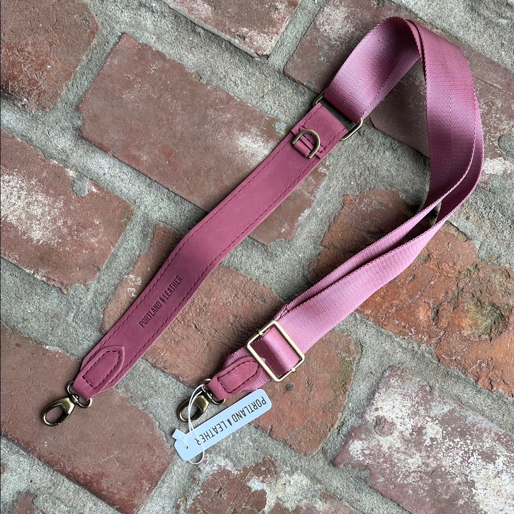 Portland Leather Foxglove Pink Multi Strap BNNU